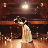 Preview of theaters and music-themed wedding venues