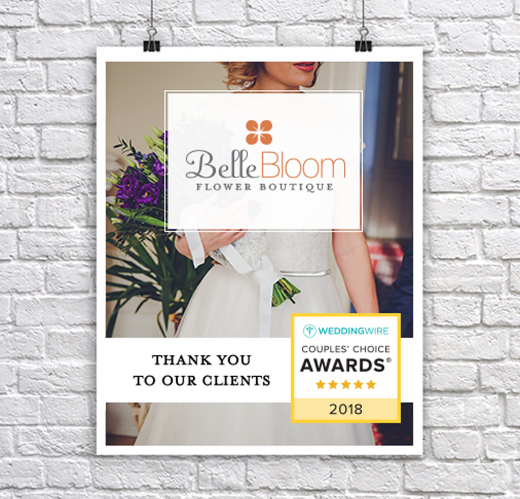 Poster for Belle Bloom featuring the Couples' Choice Award