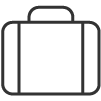 icon of a suitcase